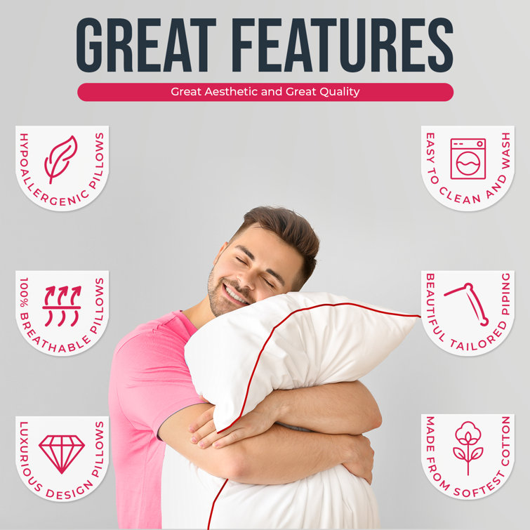 Down Alternative Plush Pillow