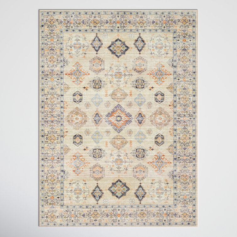 Emmie Performance Beige/Olive/Denim/Charcoal/Sage Rug