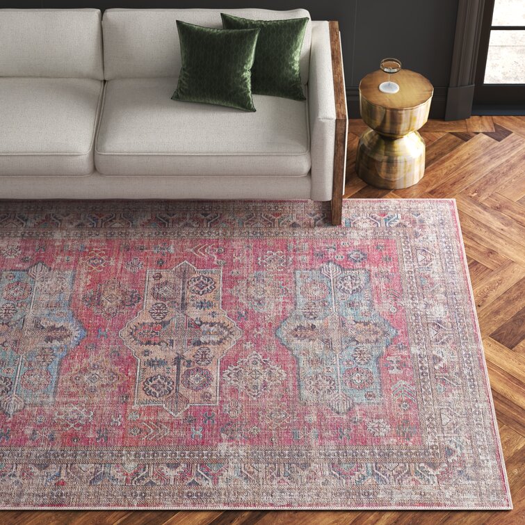 Kingsley Rose/Purple Rug