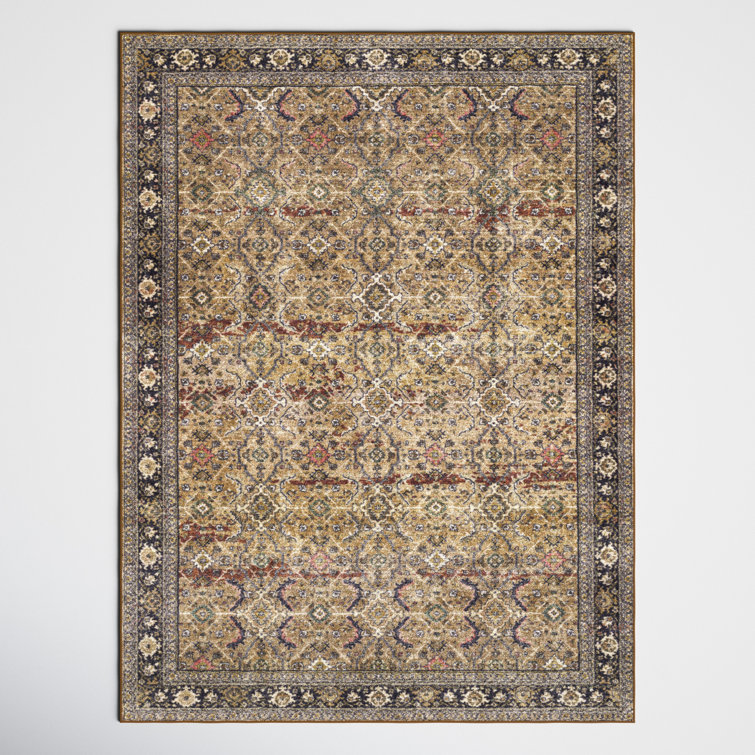 Emmie Performance Tan/Rust Rug