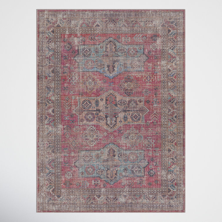 Kingsley Rose/Purple Rug