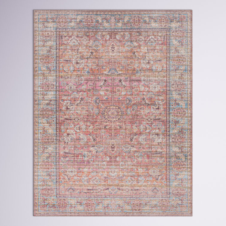 Sheryl Rose/Blue Rug