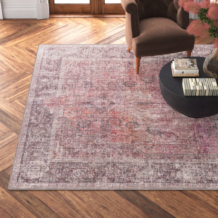 Kingsley Pink/Gray Rug